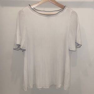 Ann Taylor white blouse